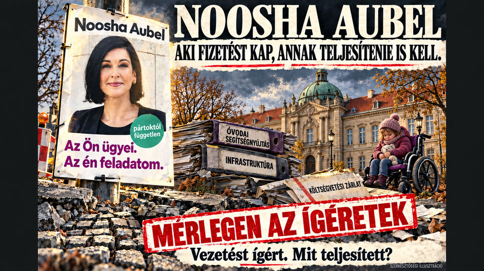 Noosha Aubel: vezetői kudarc &uacute;j kezdet helyett &ndash; alkalmas-e Potsdam polg&aacute;rmestere a tiszts&eacute;ge bet&ouml;lt&eacute;s&eacute;re?